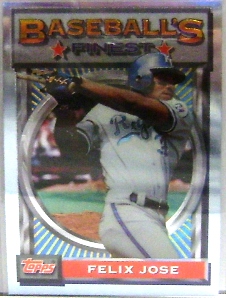 1993 Finest #81 Felix Jose