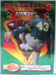 1993 Finest #100 Dennis Eckersley AS