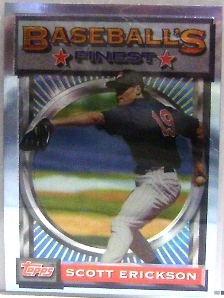 1993 Finest #142 Scott Erickson