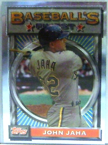 1993 Finest #152 John Jaha