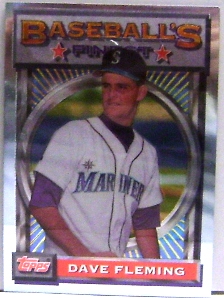 1993 Finest #196 Dave Fleming