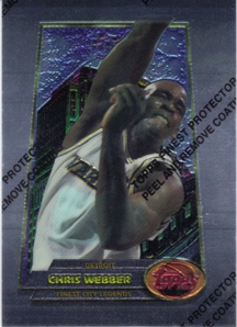 1994-95 Finest #104 Chris Webber CY