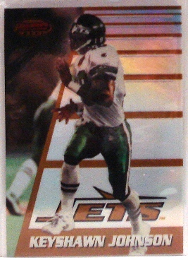 1996 Bowman's Best Refractors #180 Keyshawn Johnson