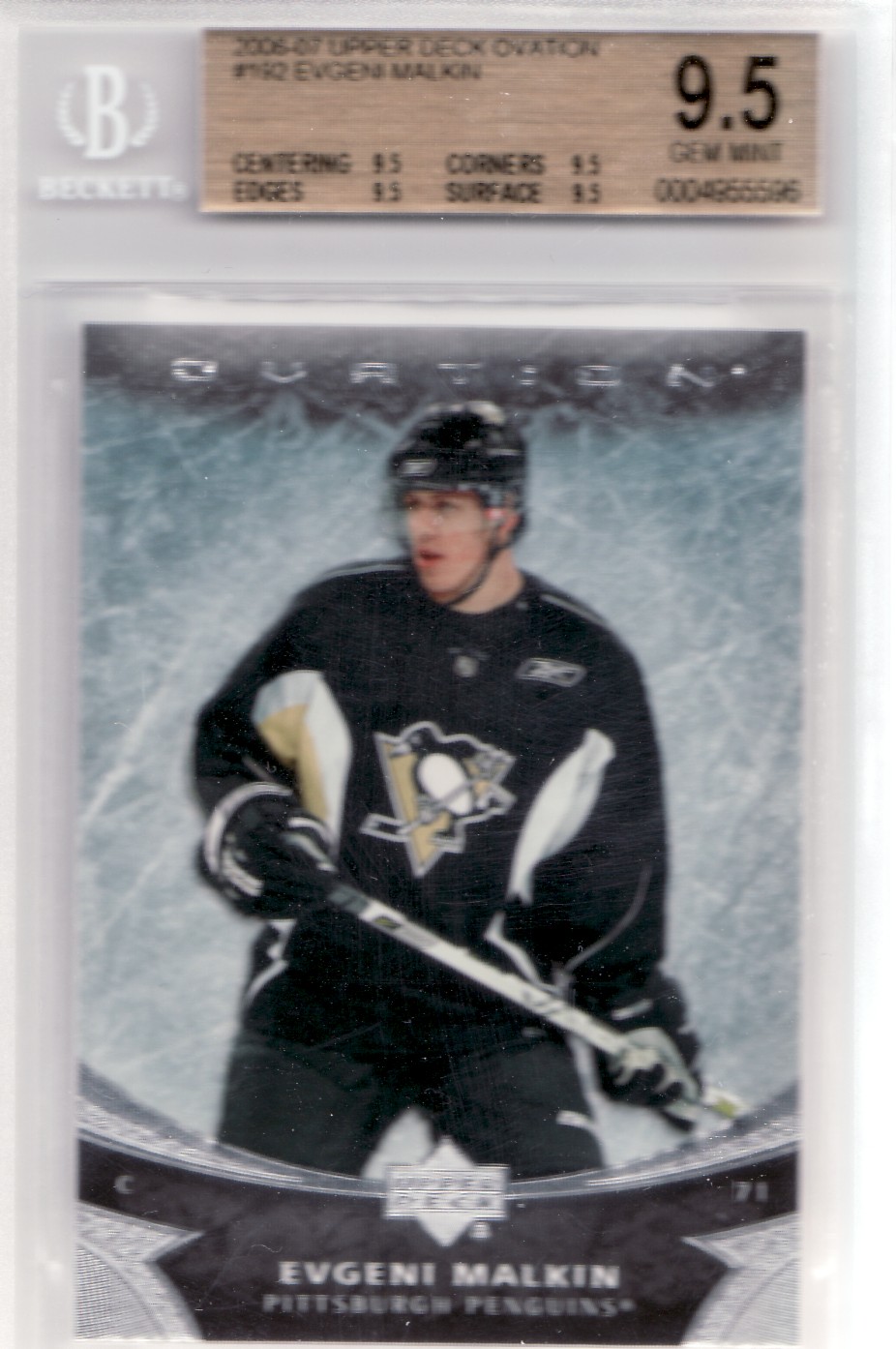 Beckett 9.5 Malkin Ovation #192