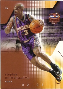 2002-03 Hoops Stars Five-Star #124 Stephon Marbury