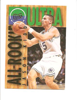 1994-95 Ultra All-Rookies #5 Jason Kidd