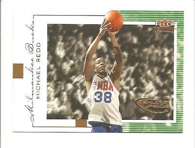 2000-01 Fleer Genuine #116 Michael Redd RC