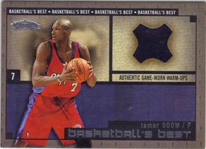 2002-03 Fleer Showcase Basketball's Best Memorabilia #BBM17 Lamar Odom WU