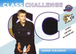 2002-03 Topps Xpectations Class Challenge Relics #CCAK Andrei Kirilenko D