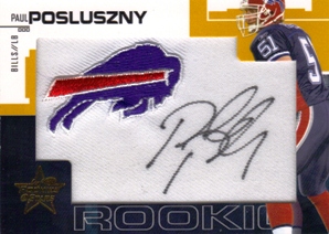 2007 Leaf Rookies and Stars Rookie Autographs Gold #238 Paul Posluszny