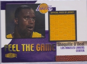 1999-00 Flair Showcase Feel the Game #10 Shaquille O'Neal