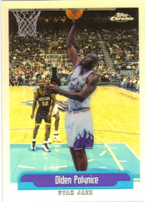 1999-00 Topps Chrome Refractors #155 Olden Polynice