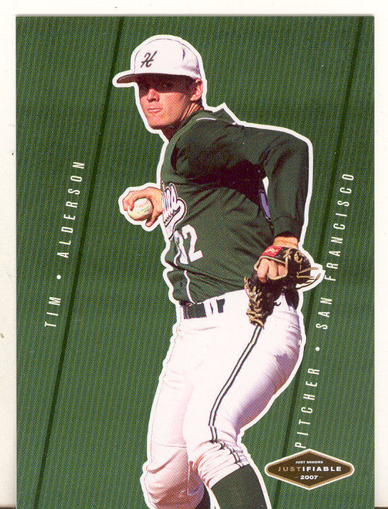 2007 Justifiable #2 Tim Alderson