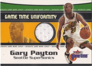 2000-01 Fleer Game Time Uniformity #15 Gary Payton