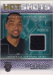 2002-03 Fleer Hot Shots Hot Shots Inserts Game-Used #DG Drew Gooden