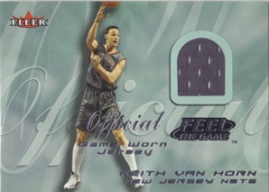 2000-01 Fleer Feel the Game #34 Keith Van Horn