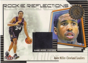 2000-01 Fleer Authority Rookie Reflections #RR12 Andre Miller