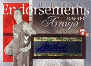 2004-05 Topps Pristine Personal Endorsements #RA Rafael Araujo C