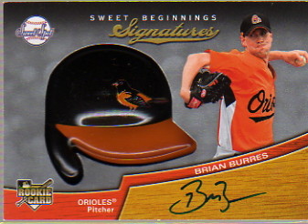 2007 Sweet Spot #109 Brian Burres AU (RC)