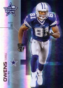2007 Leaf Rookies and Stars Silver Holofoil #3 Terrell Owens