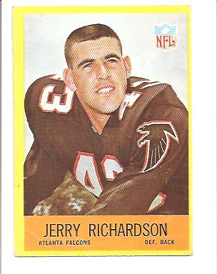1967 Philadelphia #8 Jerry Richardson RC