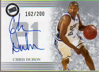 2004 Press Pass Autographs Silver #10 Chris Duhon