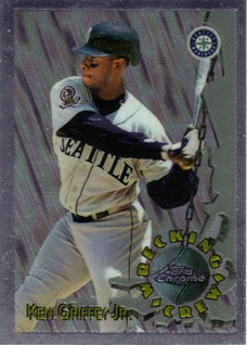 1996 Topps Chrome Wrecking Crew #WC9 Ken Griffey Jr.