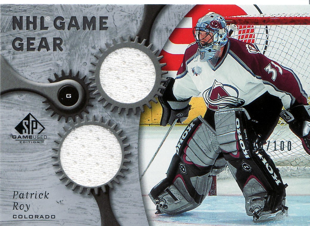 2005-06 SP Game Used Game Gear #GGPR1 Patrick Roy