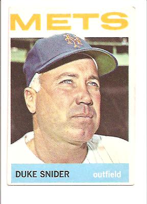 1964 Topps #155 Duke Snider
