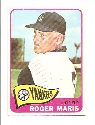 1965 Topps #155 Roger Maris