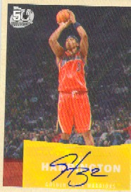 2007-08 Topps 1957-58 Variations Autographs #12 Al Harrington B