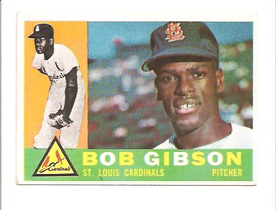 1960 Topps #73 Bob Gibson