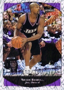 1999-00 Ultimate Victory Parallel 100 #84 Bryon Russell