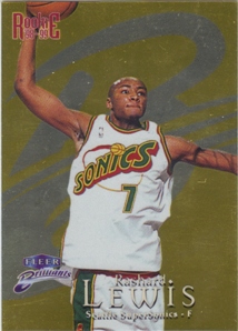 1998-99 Fleer Brilliants Gold #120 Rashard Lewis