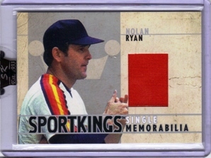 2007 Sportkings Single Memorabilia #SM41 Nolan Ryan Houston Jsy  