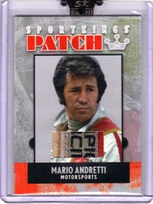 2007 Sportkings Patch #P10 Mario Andretti Suit  