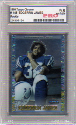 1999 Topps Chrome #145 Edgerrin James RC