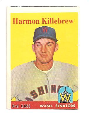 1958 Topps #288 Harmon Killebrew