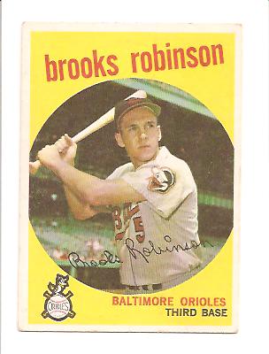 1959 Topps #439 Brooks Robinson