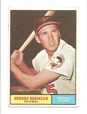 1961 Topps #10 Brooks Robinson
