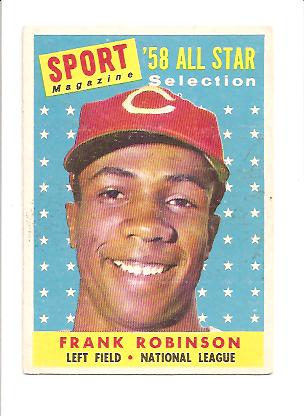 1958 Topps #484 Frank Robinson AS
