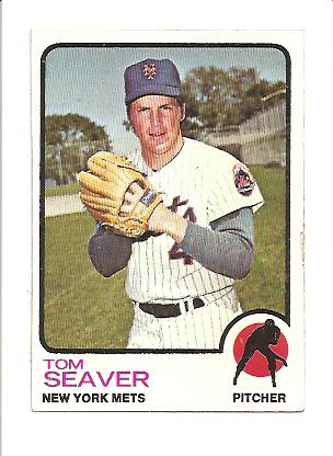 1973 Topps #350 Tom Seaver NM Actual scan