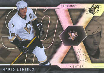 2007-08 SPx #100 Mario Lemieux