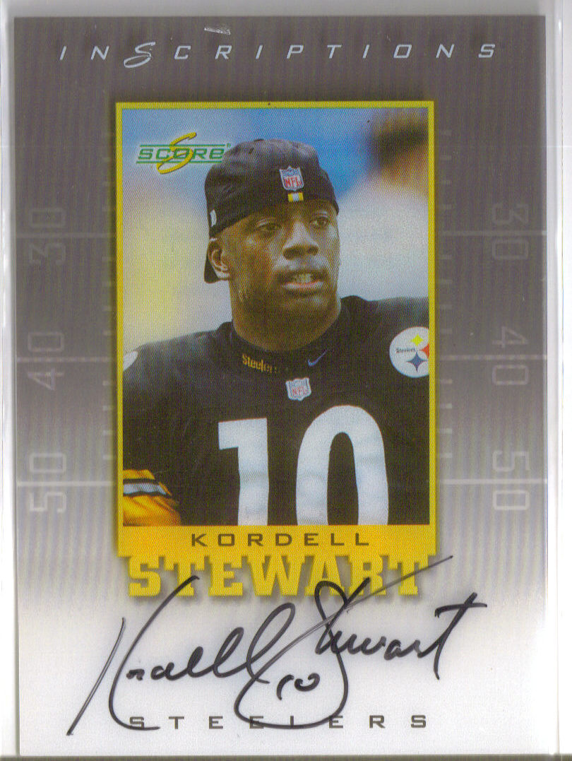 1999 Score Supplemental Inscriptions #KS10 Kordell Stewart front image