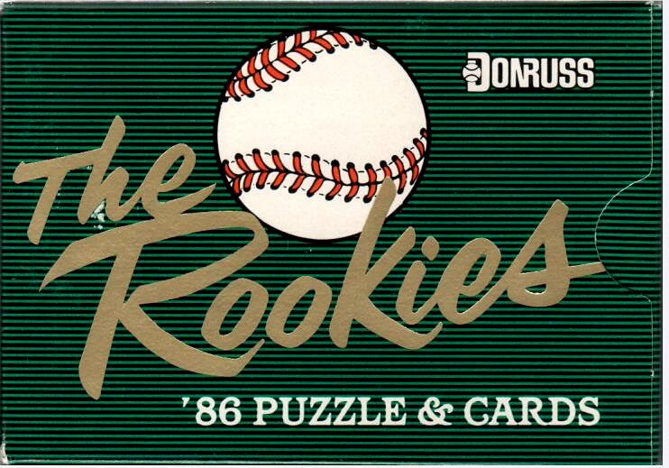 1986 DONRUSS THE ROOKIES COMPLETE FACTORY SEALED SET