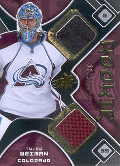 2007-08 SPx #185 Tyler Weiman JSY RC