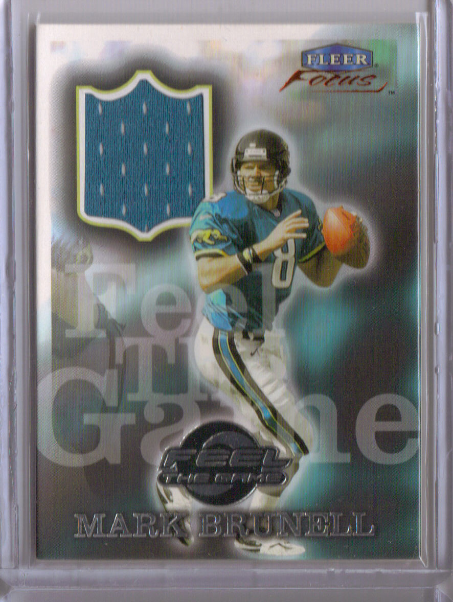 1999 Fleer Focus Feel the Game #2FG Mark Brunell front image