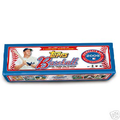 2006 TOPPS BASEBALL COMPLETE FACTORY SET W/ 5 EXCLUSIVE ROOKIES - SEALED