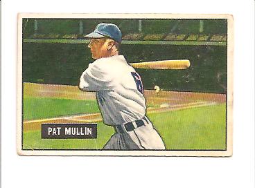 1951 Bowman #106 Pat Mullin