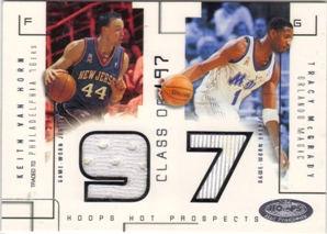 2002-03 Hoops Hot Prospects Class Of Jerseys #2 Keith Van Horn/Tracy McGrady